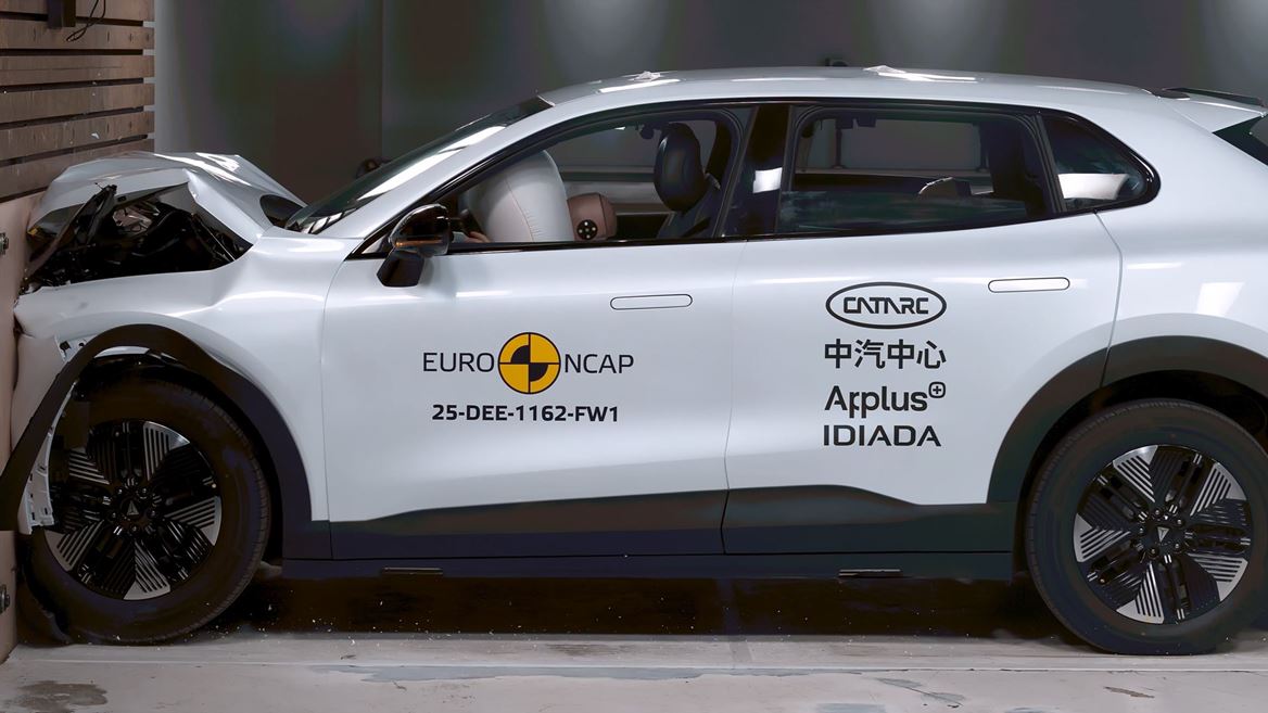 Deepal S05 Full Width Rigid Barrier test 2025