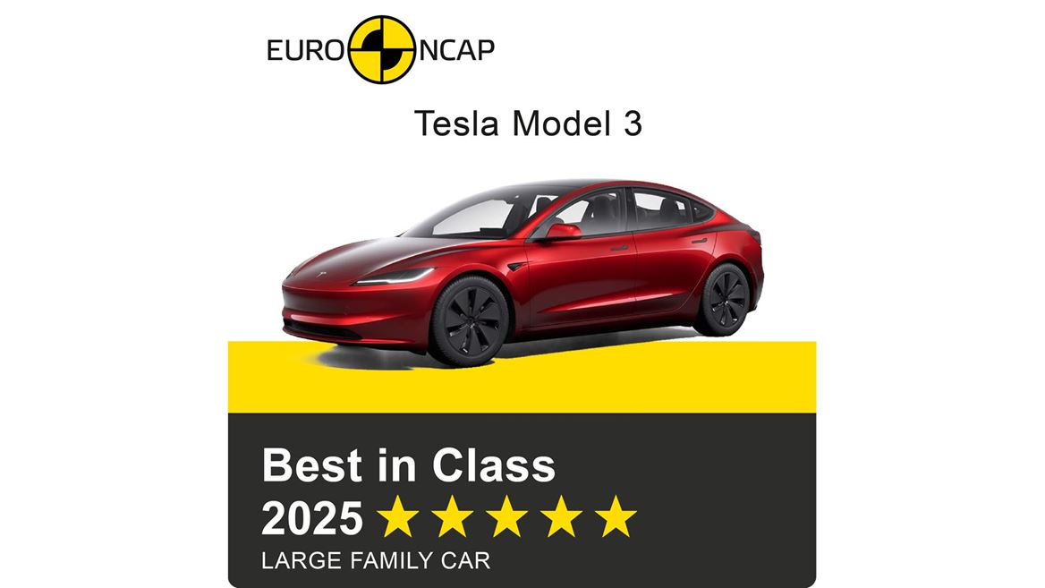 Tesla Model 3 2025 Banner