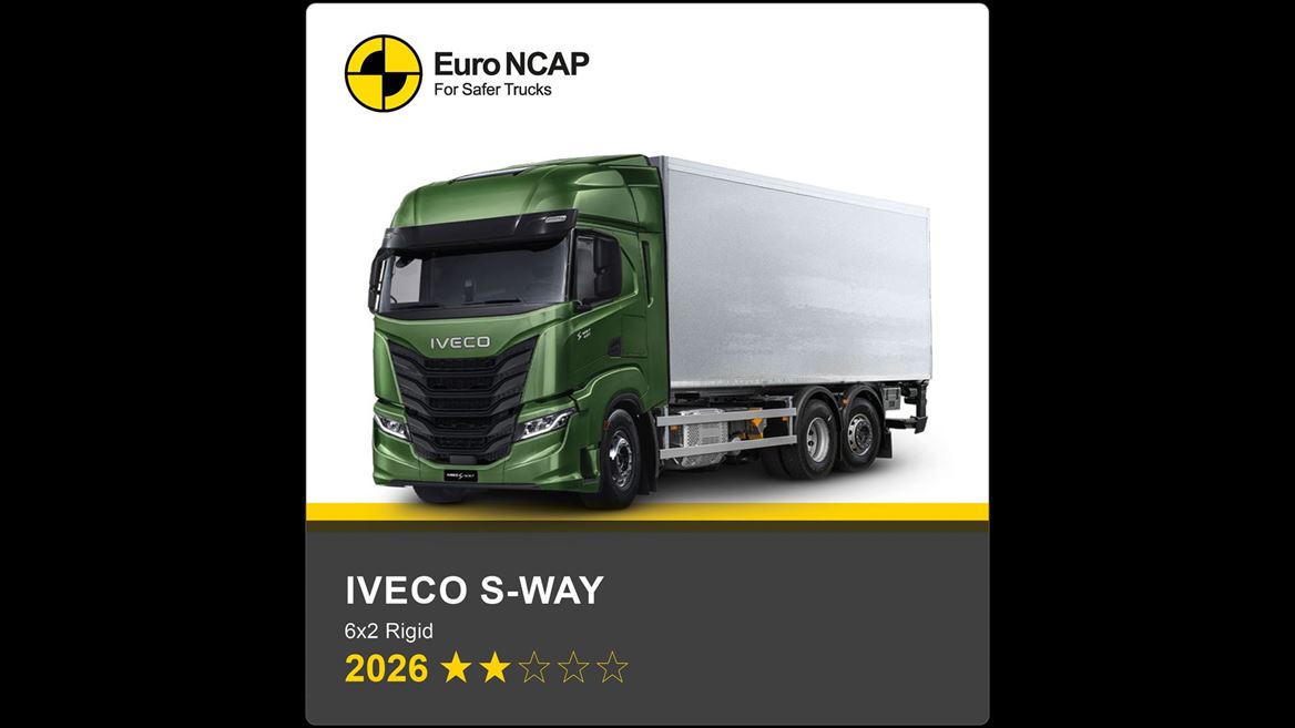 IVECO S WAY Euro NCAP Truck Safety Results 2026
