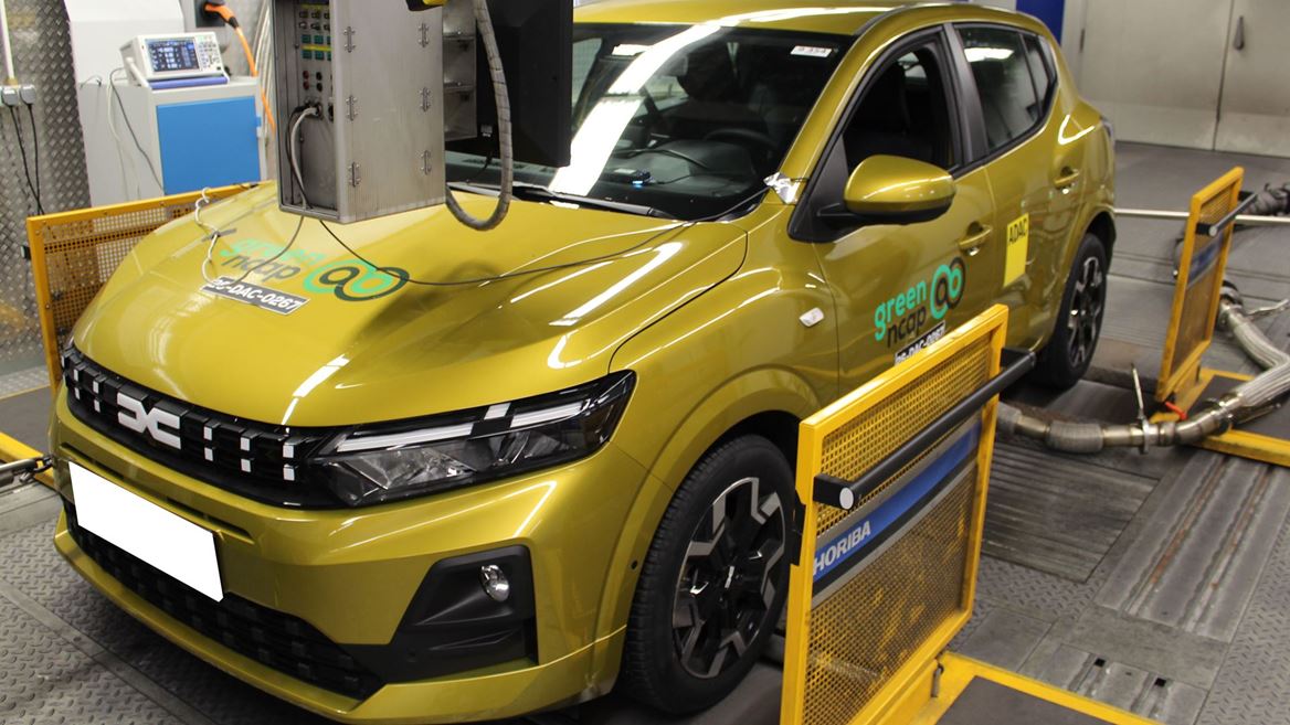 Dacia Sandero Green NCAP results 2026