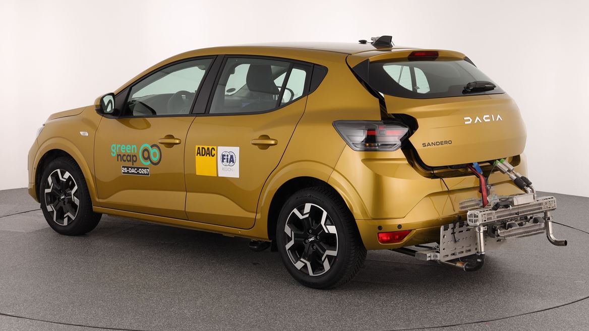 Dacia Sandero Green NCAP results 2026