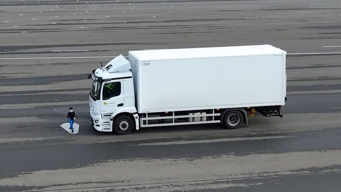 Mercedes Benz Actros Commercial Truck Safety Tests 2026