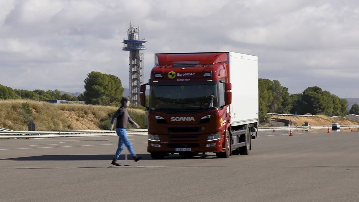Scania P series Commercial Truck Safety Tests 2026