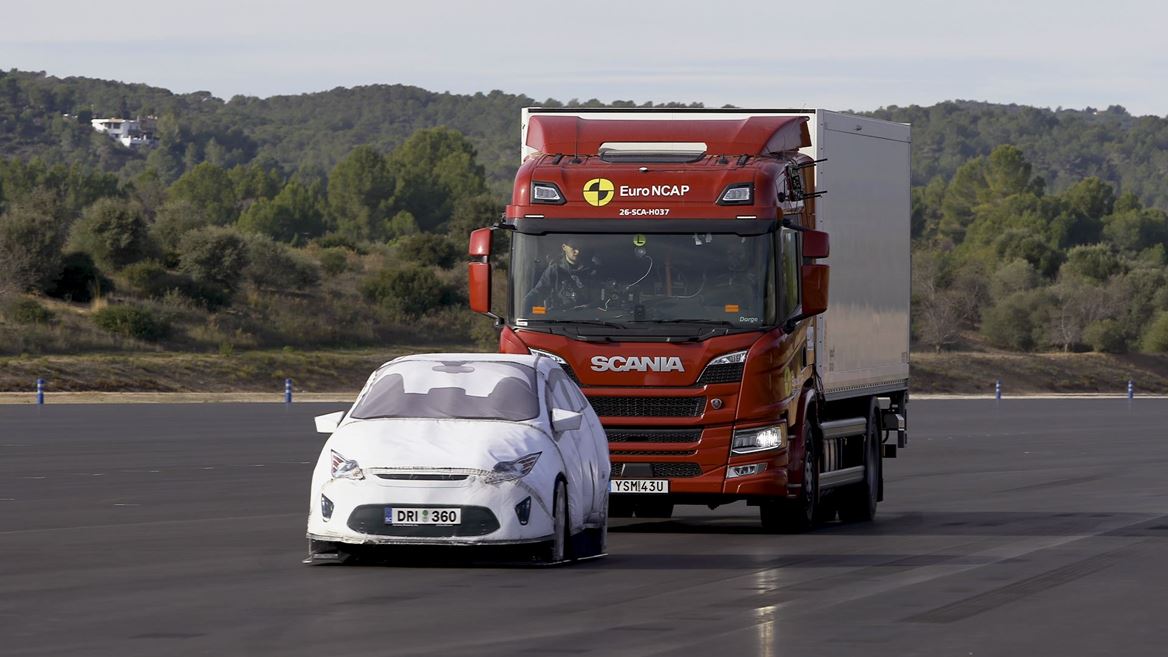 Scania P series Commercial Truck Safety Tests 2026