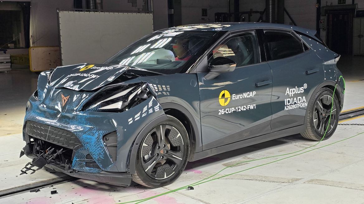 CUPRA Raval FW test 2026 after crash
