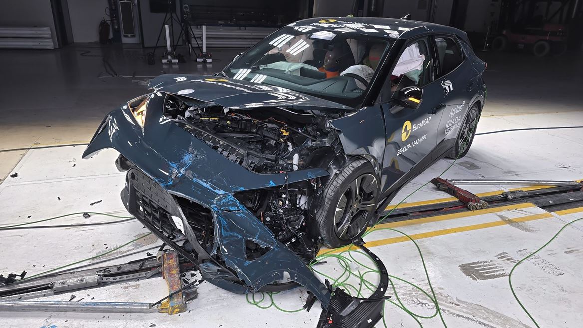 CUPRA Raval MPDB test 2026 after crash