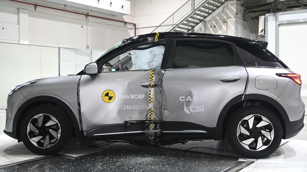 GEELY E2 PO test 2026 after crash