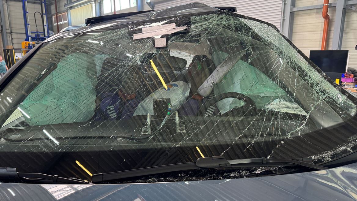 Audi Q7 O2O test 2026 after crash
