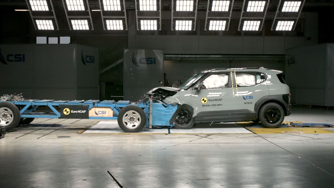 Kia EV2 MPDB test 2026
