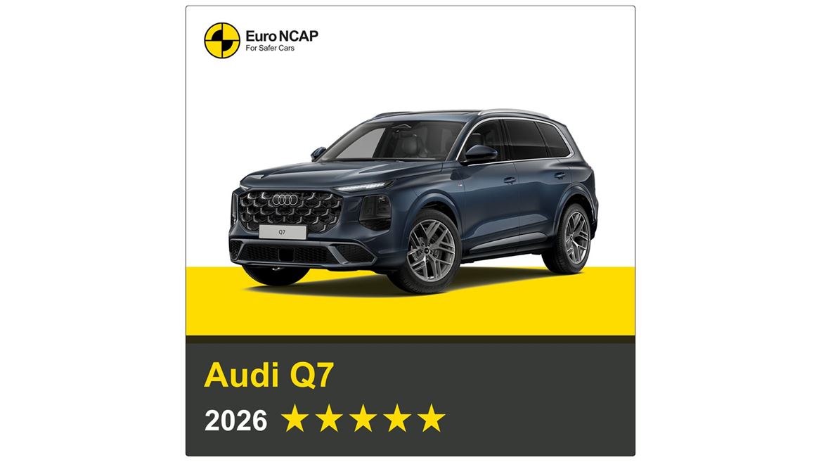 Audi Q7 Euro NCAP 2026 Results 5 stars