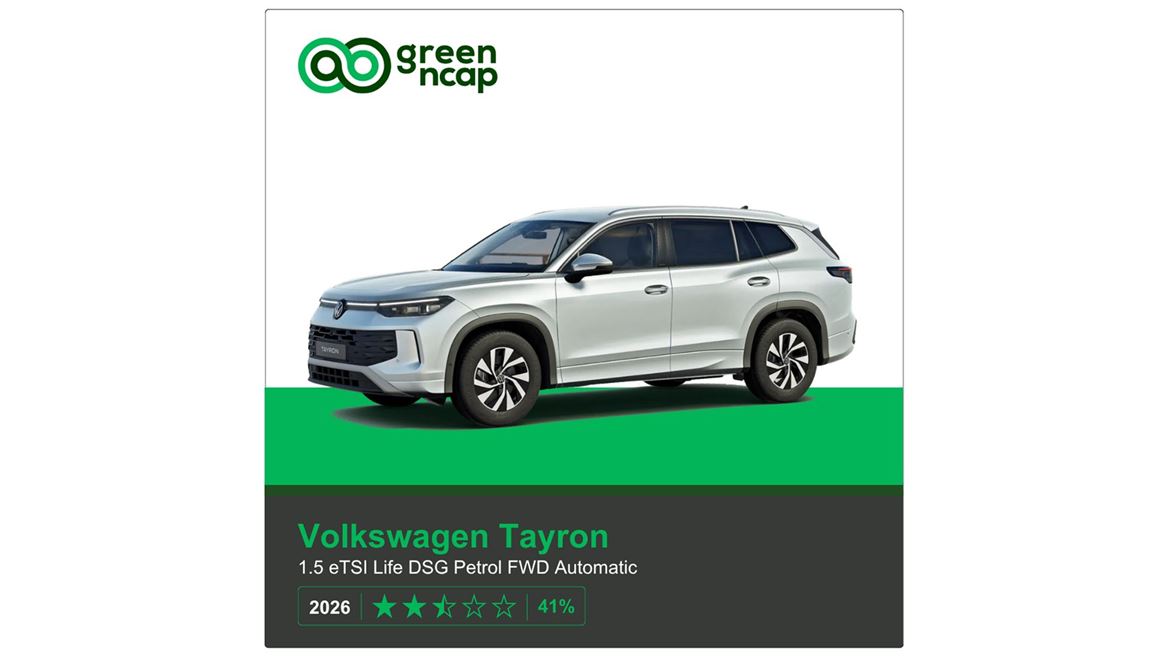 VW Tayron Green NCAP results 2026