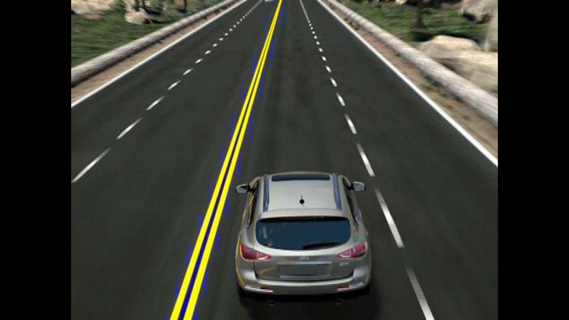 Euro NCAP Advanced reward for Infiniti LDP