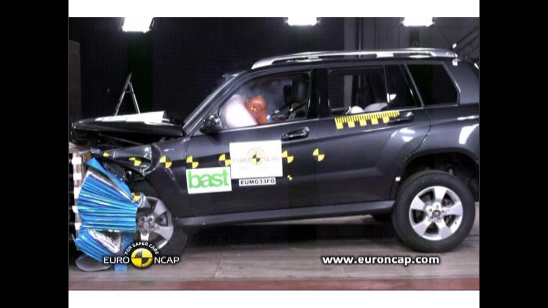 Mercedes GLK - Crash Tests 2010