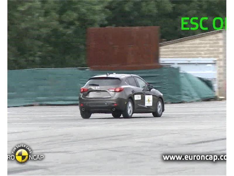 Mazda 3  - ESC Test 2013
