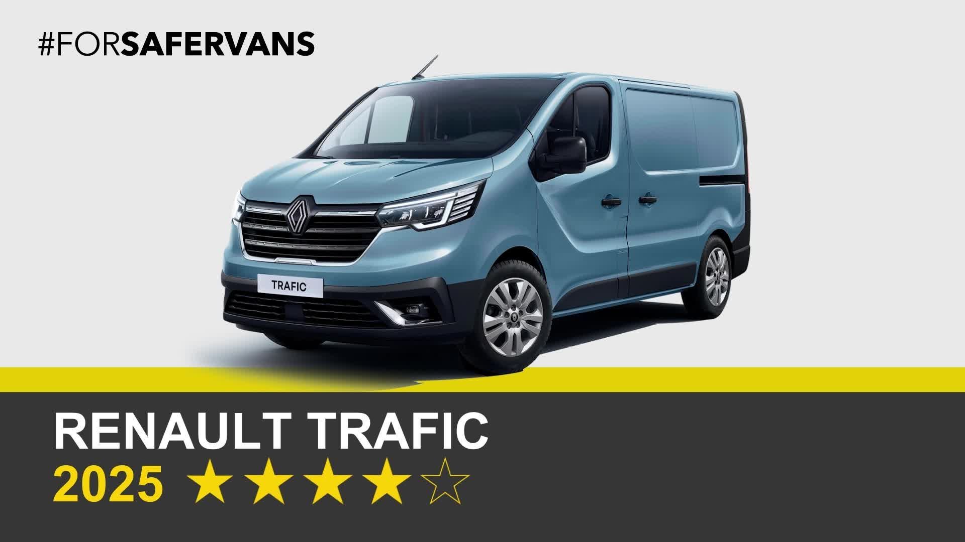 Renault Trafic - Commercial Van Safety Tests - 2025