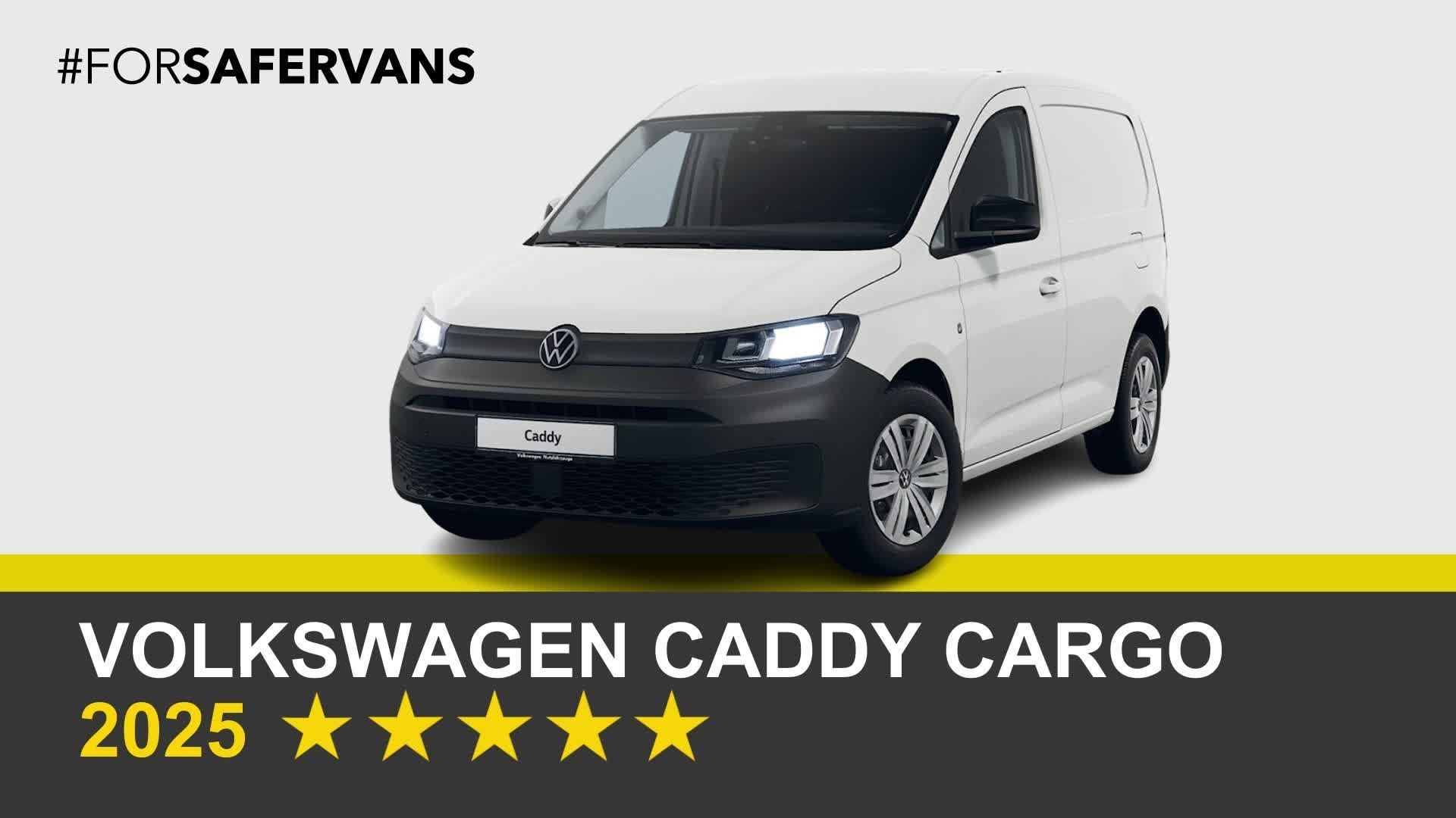 VW Caddy Cargo - Commercial Van Safety Tests - 2025