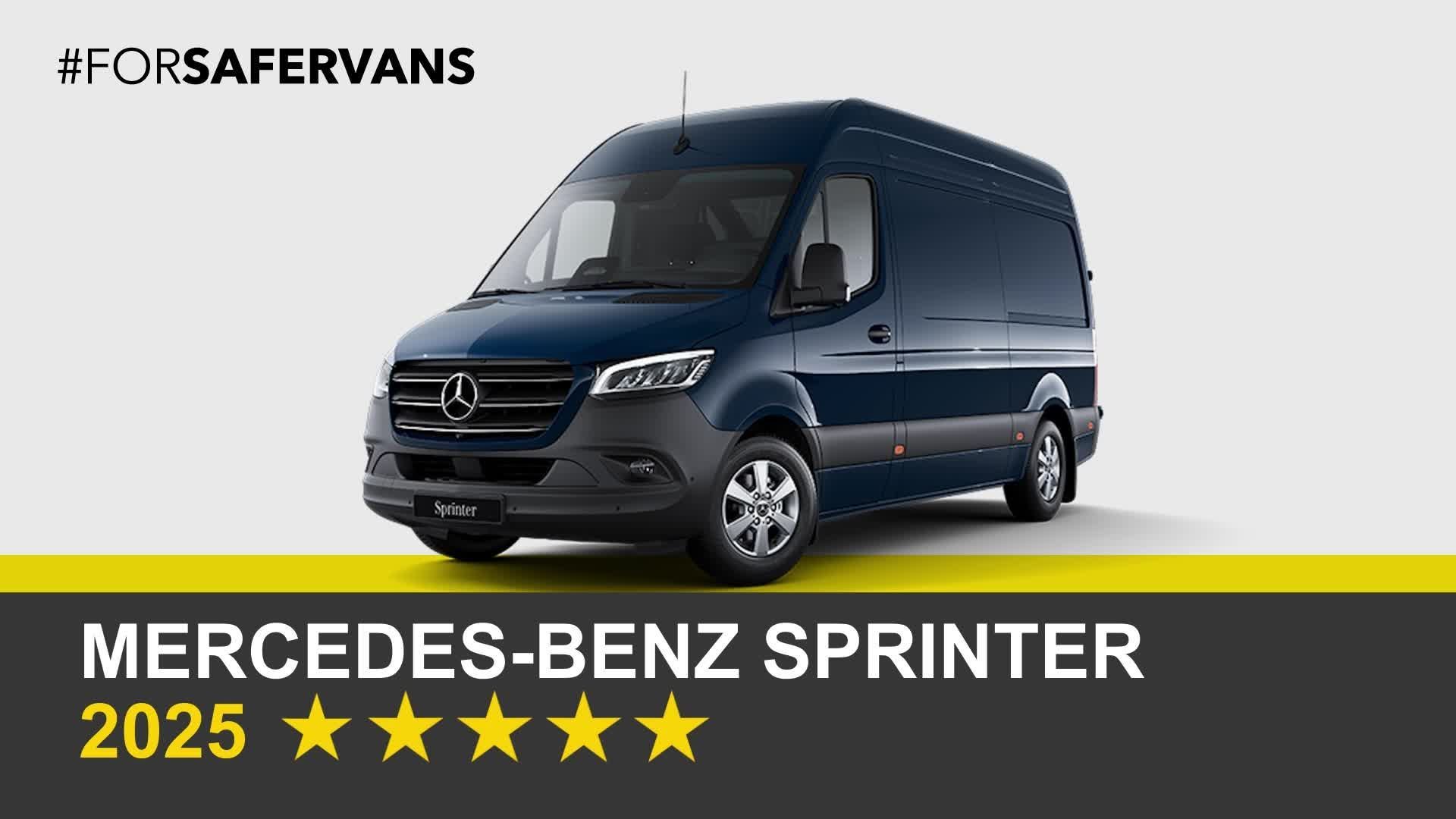 Mercedes-Benz Sprinter - Commercial Van Safety Tests - 2025