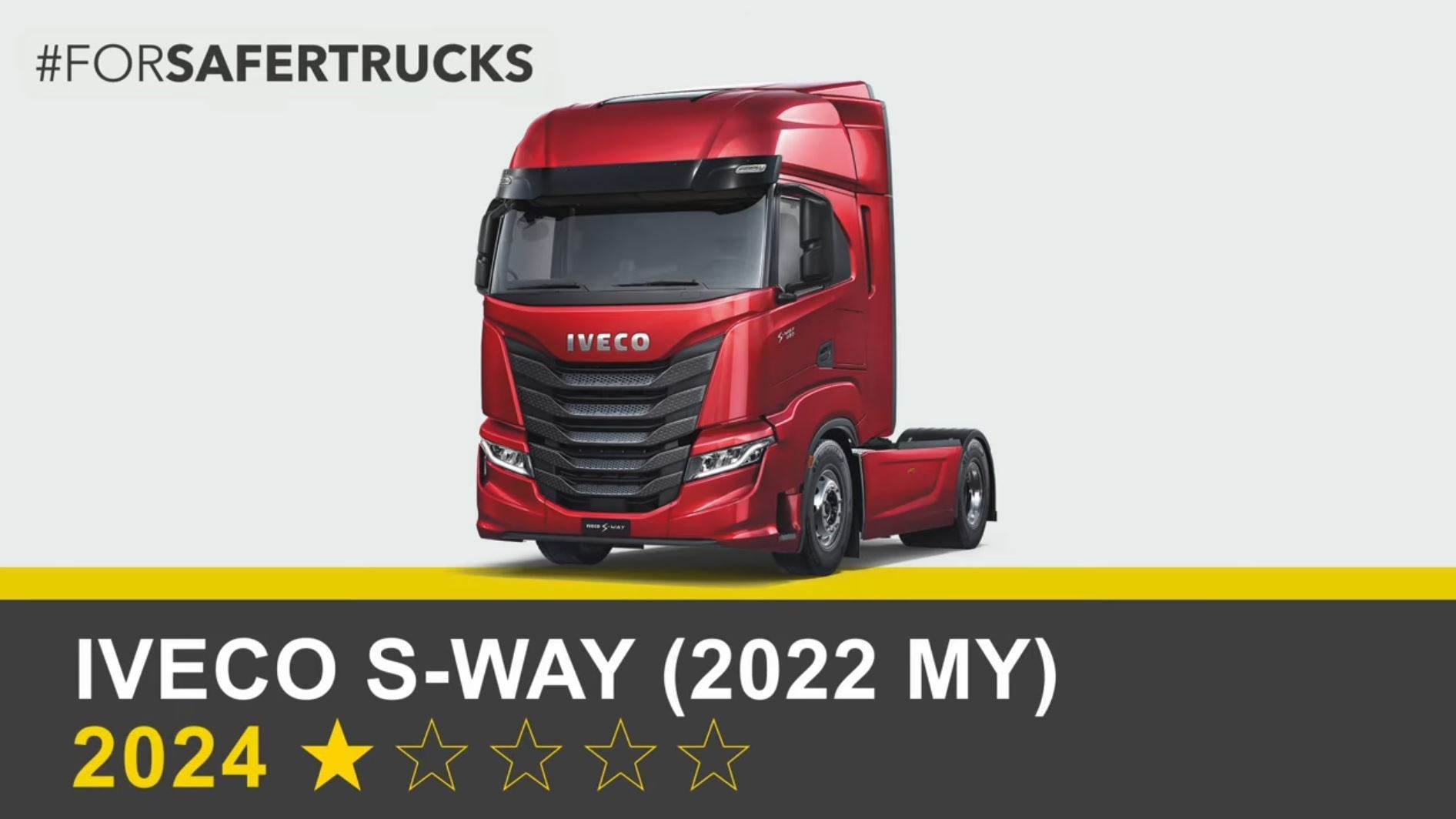 Iveco S-WAY (2022 MY) - Commercial Truck Safety Tests - 2024