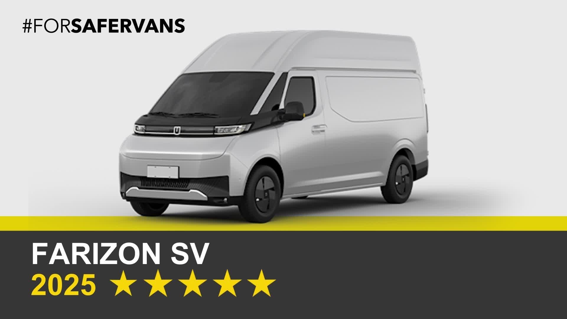 Farizon SV - Commercial Van Safety Tests - 2025