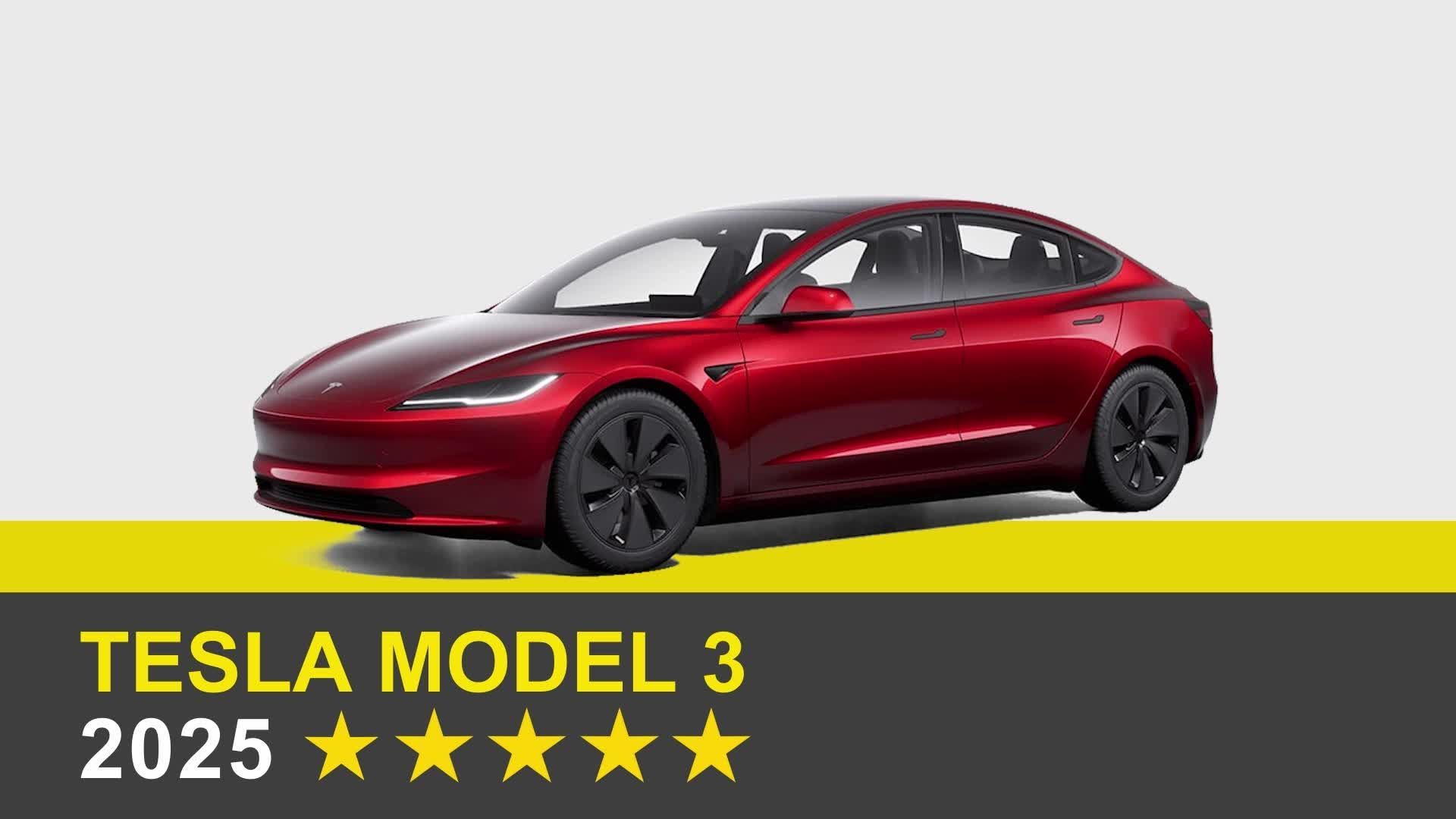 Tesla Model 3 - Crash & Safety Tests - 2025