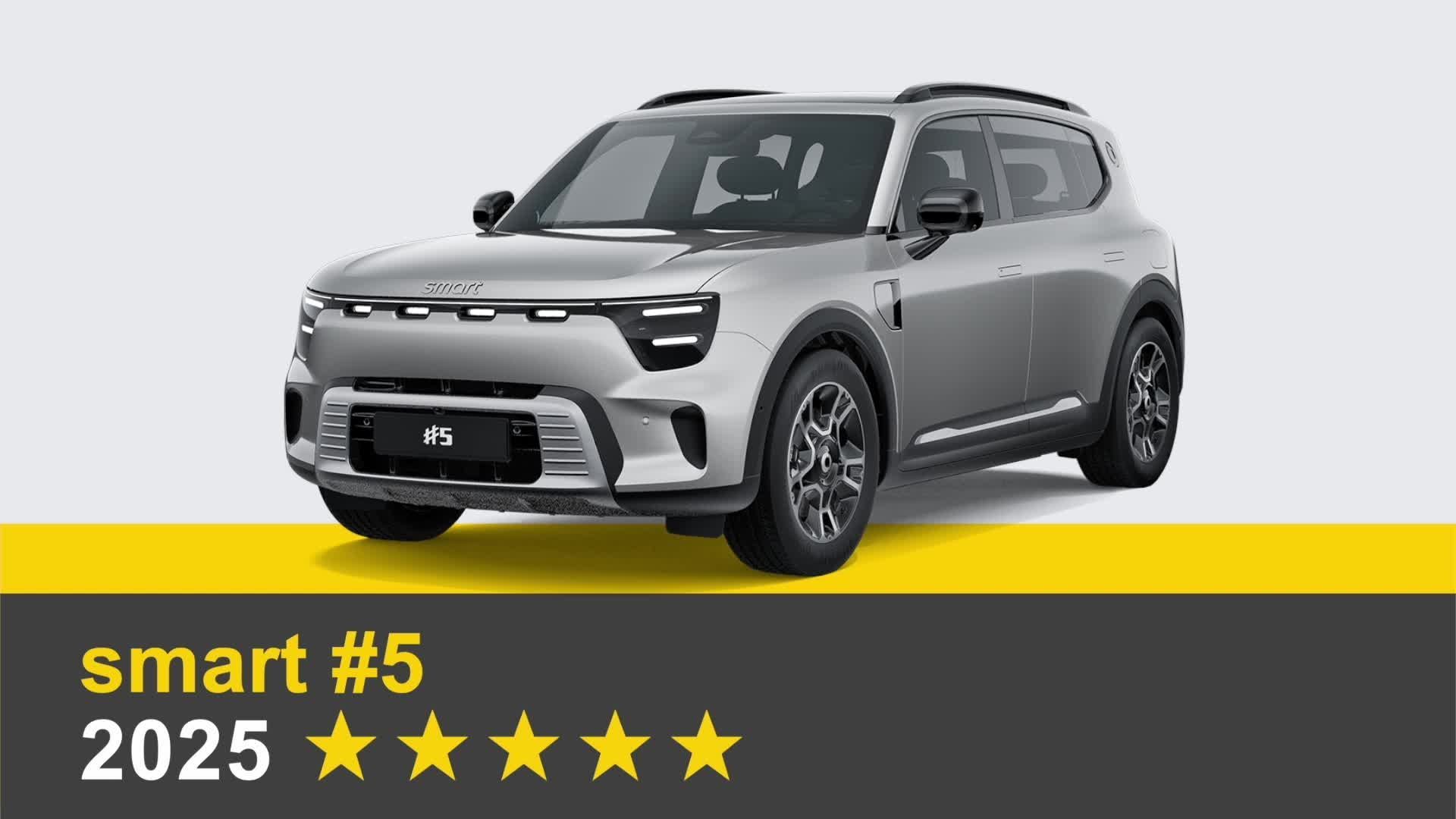 smart #5 - Crash & Safety Tests - 2025