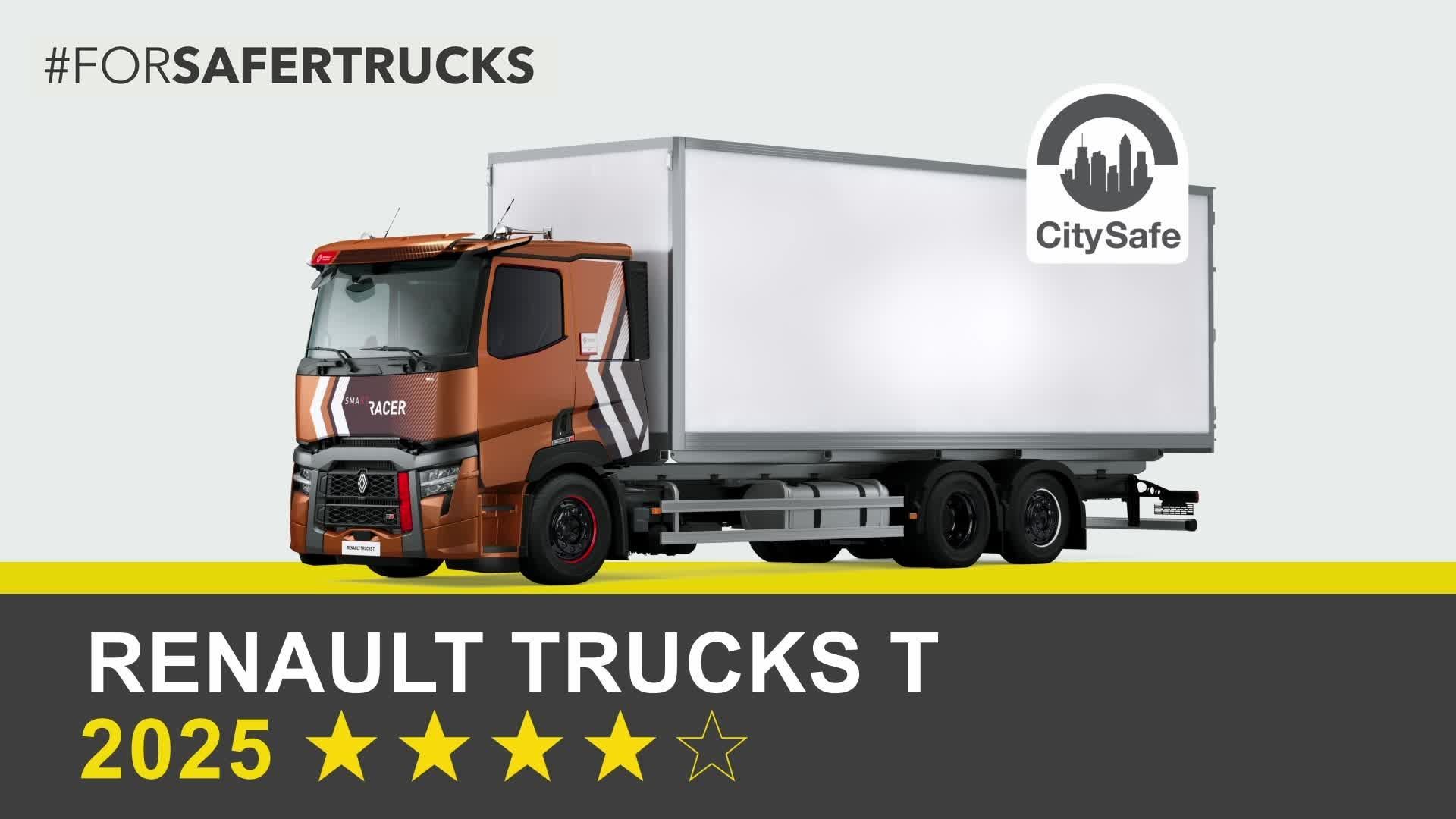 Renault Trucks T (6x2 Rigid) - Commercial Truck Safety Tests - 2025
