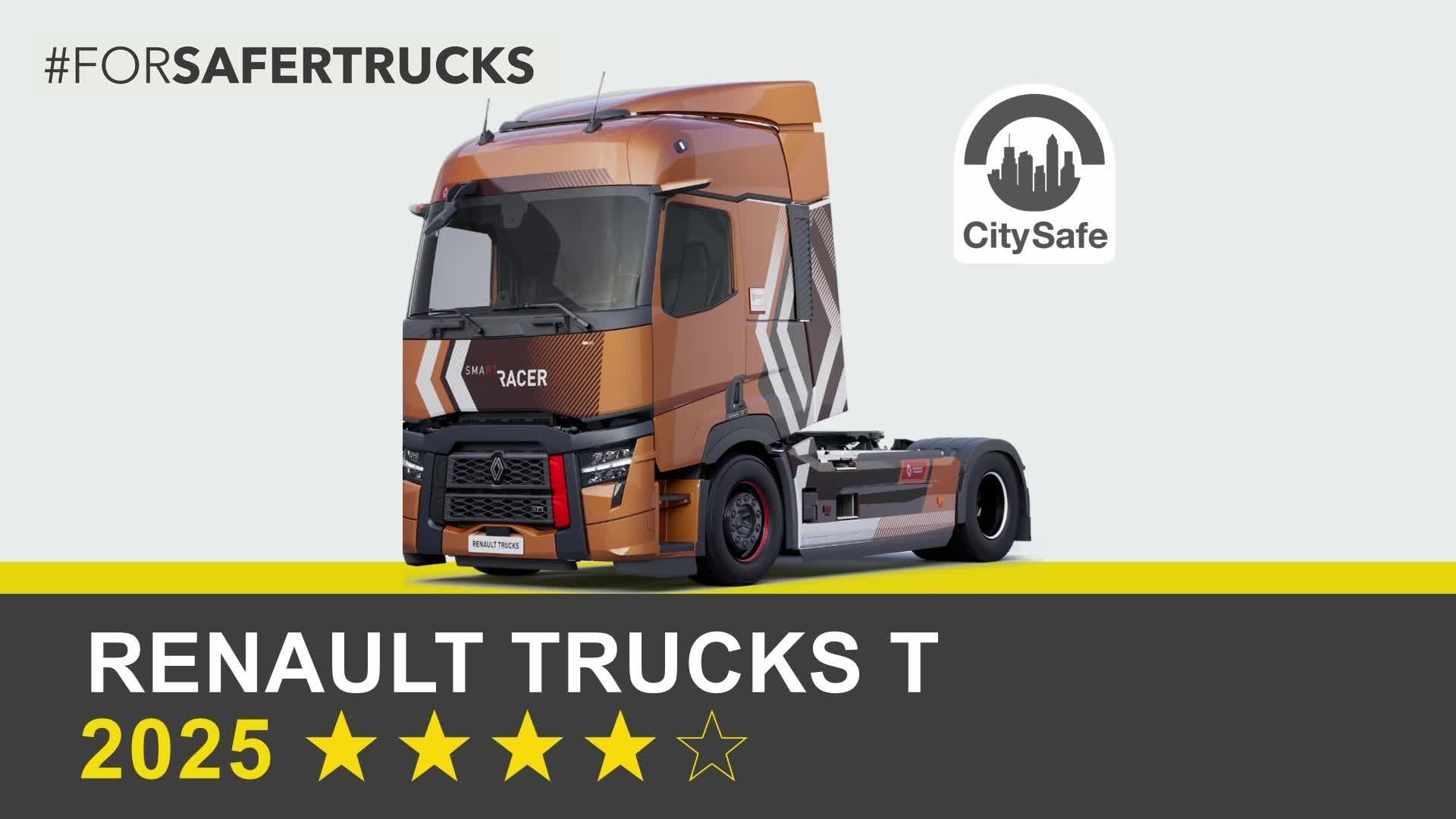 Renault Trucks T (4x2 Tractor Unit) - Commercial Truck Safety Tests - 2025