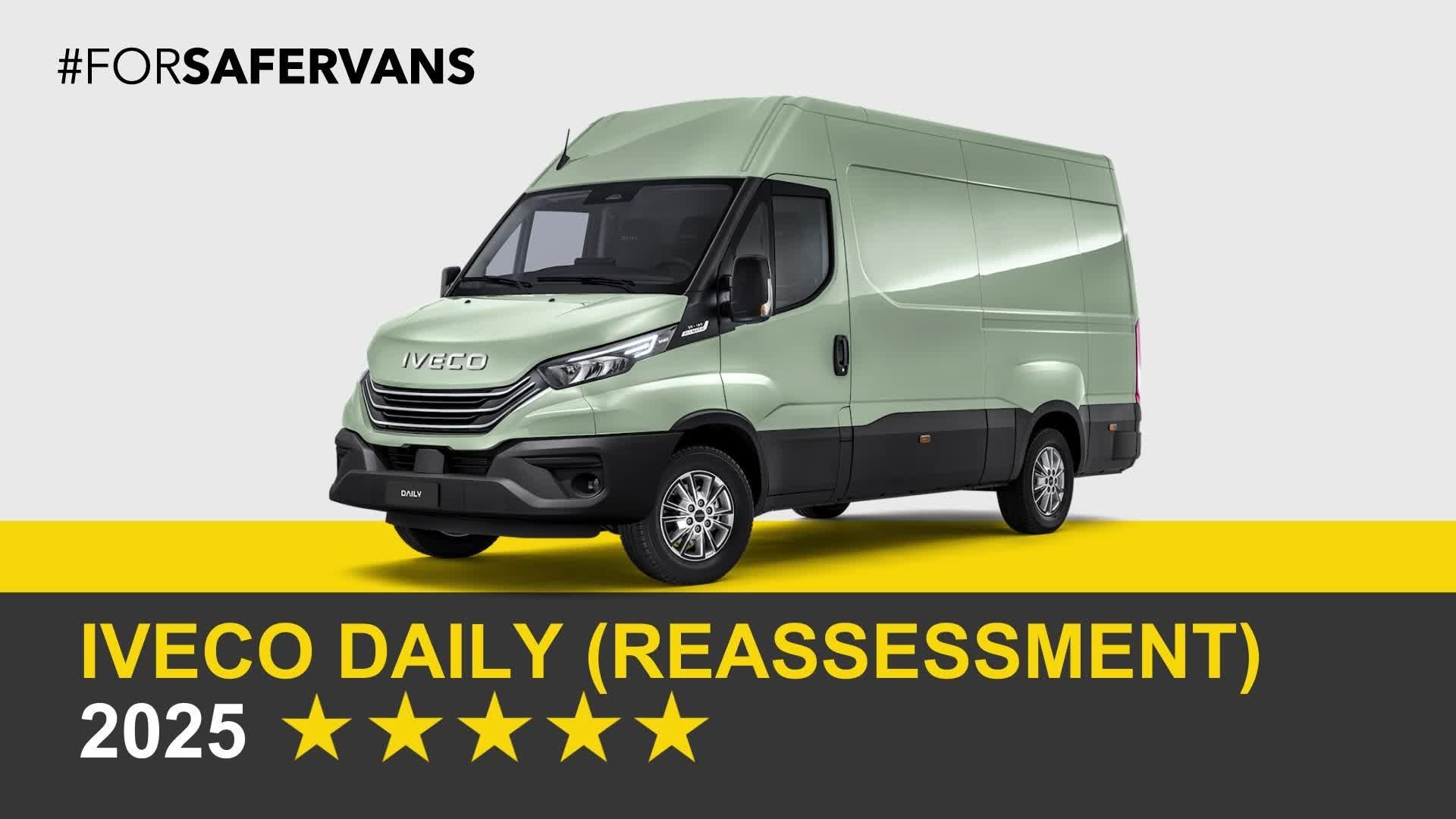IVECO Daily (reassessment) - Commercial Van Safety Tests - 2025