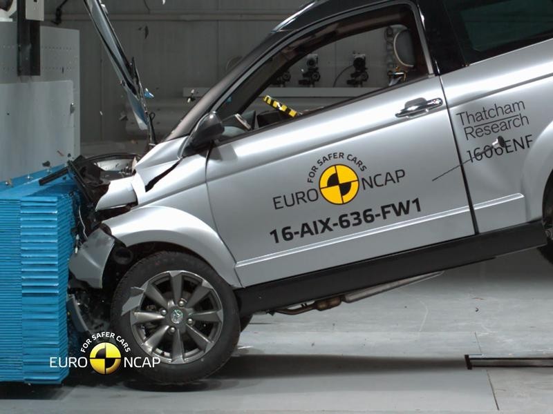 Aixam Crossover GTR Crash Test 2016