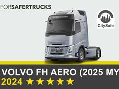 Volvo FH Aero (2025 MY) - Euro NCAP 2024 Commercial Truck Rating - 5 stars