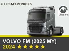 Volvo FM (2025 MY) - Euro NCAP 2024 Commercial Truck Rating - 5 stars