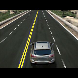 Euro NCAP Advanced reward for Infiniti LDP