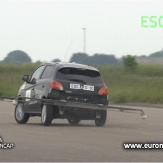 Mitsubishi Space Star/Mirage - ESC Test 2013