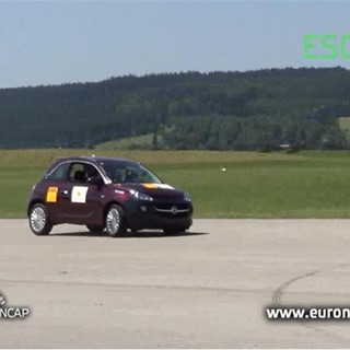 Opel/Vauxhall Adam - ESC Test 2013