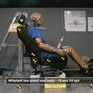 Subaru Outback - Crash Tests 2014 - with captions