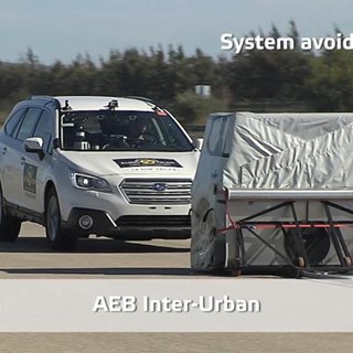 Subaru Outback  - AEB Test 2014
