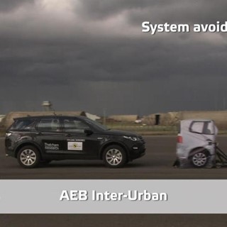 Land Rover Discovery Sport  - AEB Test 2014