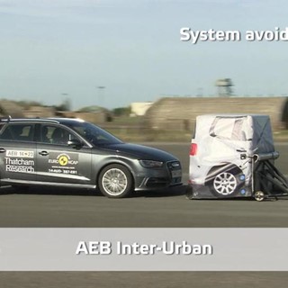 Audi A3 Sportback e-tron  - AEB Test 2014