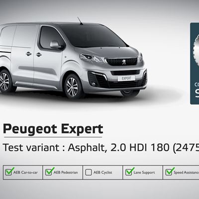 Peugeot Expert - Commercial Van Safety - 2021