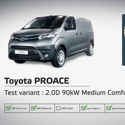 Toyota PROACE - Commercial Van Safety - 2021