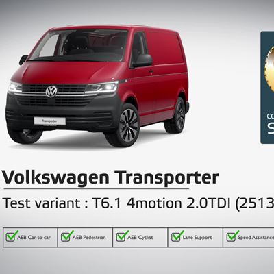VW Transporter - Commercial Van Safety - 2021