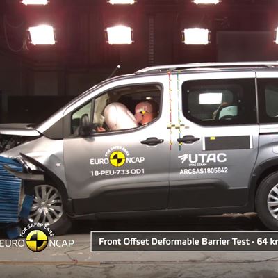 Opel/Vauxhall Combo-e Life - Crash & Safety Tests - 2018 - Update 2022