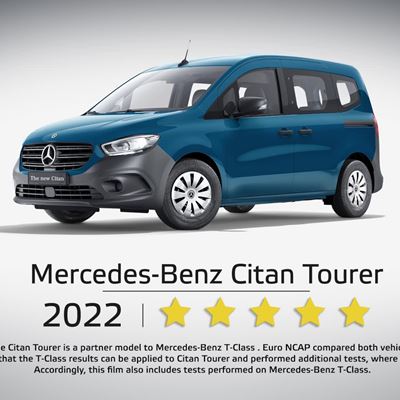 Mercedes-Benz Citan Tourer - Crash & Safety Tests - 2022 - Update 2023