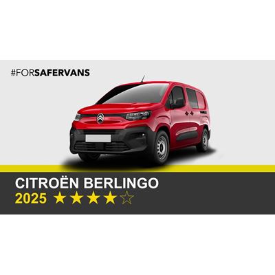 Citroën Berlingo - Commercial Van Safety Tests - 2025