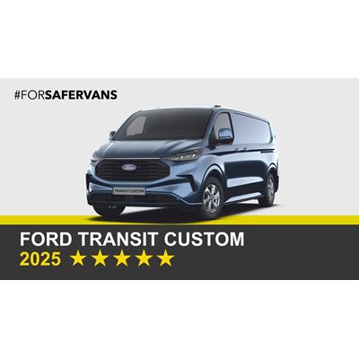 Ford Transit Custom - Commercial Van Safety Tests - 2025