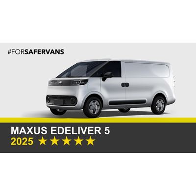 Maxus eDELIVER 5 - Commercial Van Safety Tests - 2025