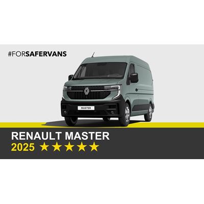 Renault Master - Commercial Van Safety Tests - 2025