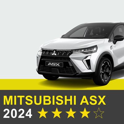 Mitsubishi ASX - Euro NCAP 2024 Results - standard equipment 4 stars and with safety pack 0 stars