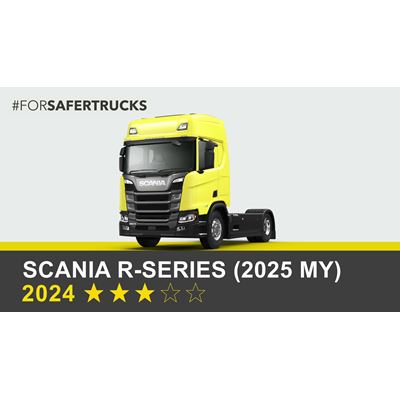 Scania R-series (2025 MY) - Commercial Truck Safety Tests - 2024