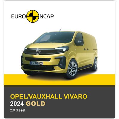 Opel/Vauxhall Vivaro - Commercial Van Safety Tests - 2024